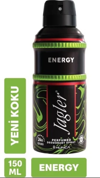 JAGLER DEODORANT ENERGY 150 ml ERKEK ORJINAL ÜRÜN ürün görseli 1