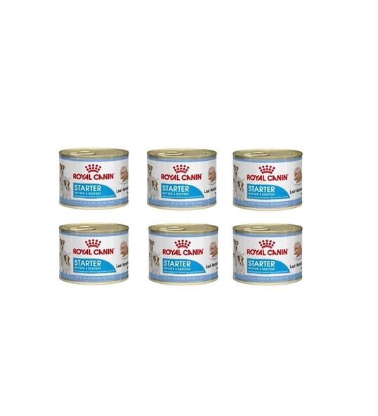 Royal Canin Starter Mother&Babydog Anne Ve Yavru Köpek Konserve Maması ( 6X195 Gr.) ürün görseli 1