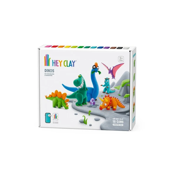 Hey Clay Yaratıcı Kil Seti - Dinos - Resim 4