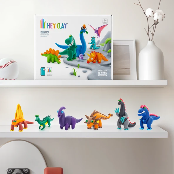 Hey Clay Yaratıcı Kil Seti - Mega Dinos - Resim 8