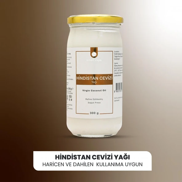 Smart Caps Hindistan Cevizi Yağı 300 gr - Resim 4