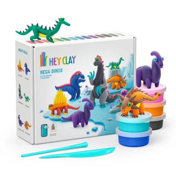 Hey Clay Yaratıcı Kil Seti - Mega Dinos ürün görseli 1