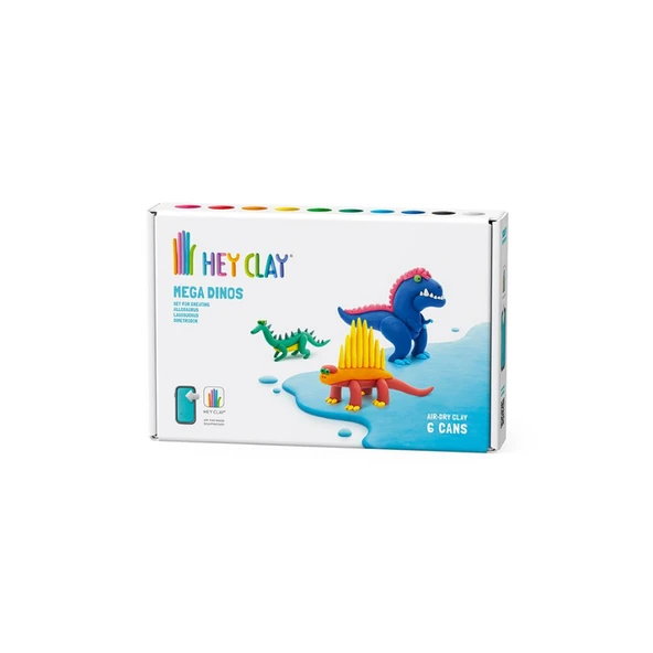 Hey Clay Yaratıcı Kil Seti - Lagosuchus, Allosaurus, Dimetrodon ürün görseli 1