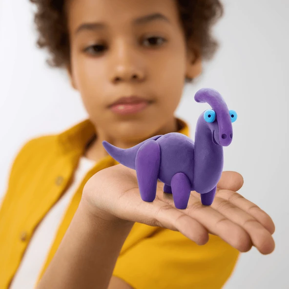 Hey Clay Yaratıcı Kil Seti - Mega Dinos - Resim 7