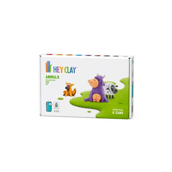 Hey Clay Yaratıcı Kil Seti - Cow, Doggie, Sheep ürün görseli 1