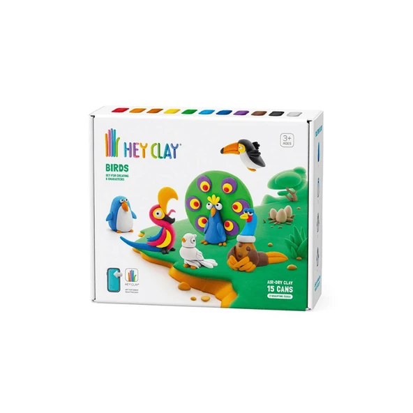 Hey Clay Yaratıcı Kil Seti - Birds - Resim 4