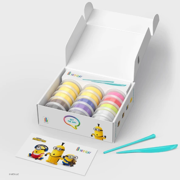 Hey Clay Yaratıcı Kil Seti - Minions - Resim 2