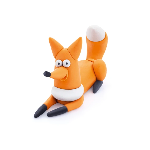 Hey Clay Yaratıcı Kil Seti - Wolf, Fox, Squirrel - Resim 6