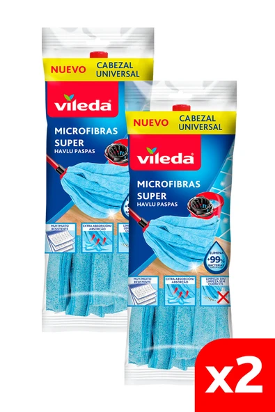Vileda Microfiber Süper Havlu Paspas X 2 Adet ürün görseli 1
