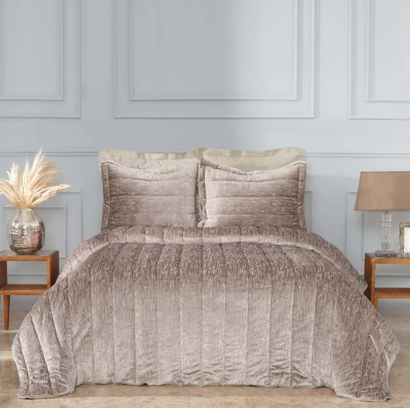 Karaca Home Alba Kahve 6 Parça Private Çift Kişilik Comfort Set ürün görseli 1