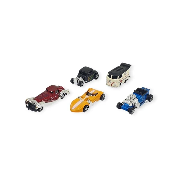 Alloy Racer 5'li Araç Seti - 780-513 ürün görseli 1
