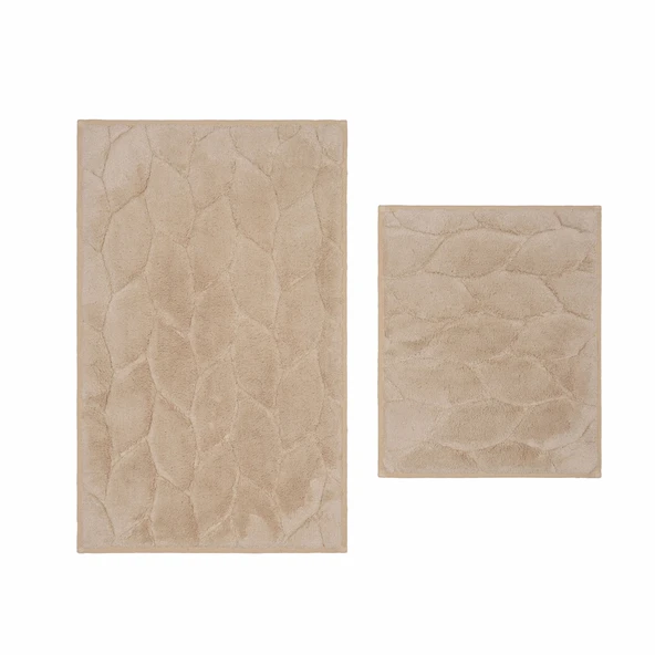 Karaca Home Elegant Vizon Paspas Set 50x40 cm 50x80 cm ürün görseli 1