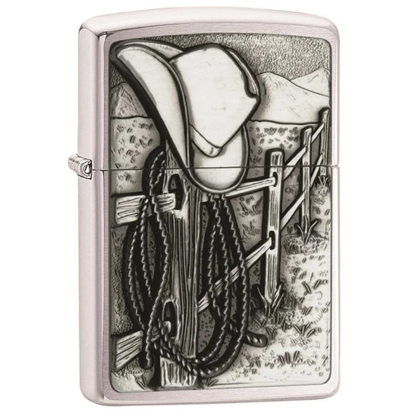 Zippo Restıng Cowboy Çakmak 24879-000004 (7-1) ürün görseli 1
