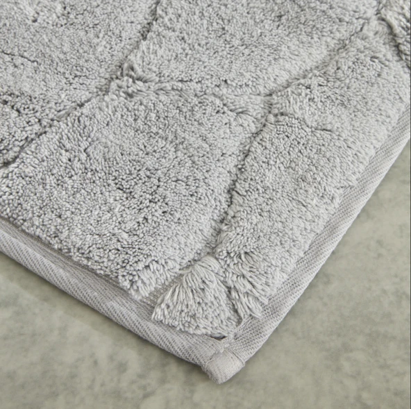 Karaca Home Elegant Paspas Set 50x80 cm 50x40 cm Gri ürün görseli 1