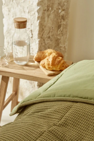 Muse Çift Kişilik Spring Comfort Haki - Resim 6