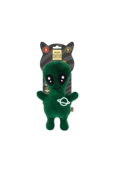 Cattie Matatabi İçerikli Kedi Oyuncağı Peluş Uzaylı 20Cm ürün görseli 1