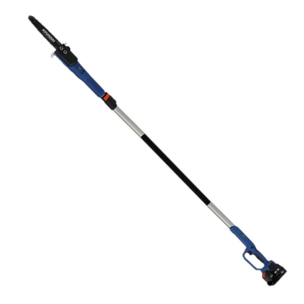 Hyundai HCST210 Akülü Yüksek Dal Budama Testeresi 900W 21V 2x4Ah Çift Akü, 10” Kılavuz, 3,5m Uzunluk ürün görseli 1