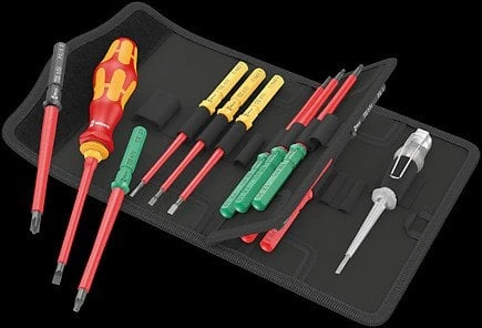 WERA Kraftform Kompact VDE 16 Parça Tornavida Takımı (05006607001) ürün görseli 1