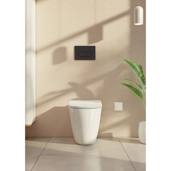 Vitra Root Round Kumanda Paneli 740-2211 Mat Siyah - Resim 2