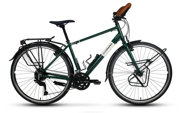 Carraro Cr-T Trip 18-V Tur Bisikleti 43Cm Koyu Yeşil-Beyaz ürün görseli 1