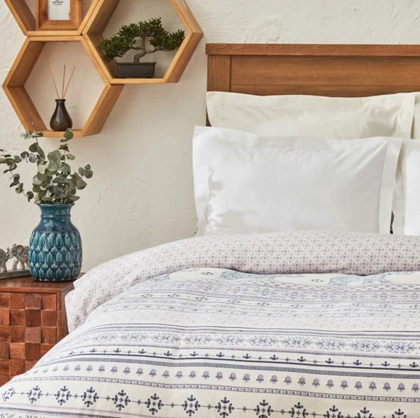 Karaca Home  Menes Çift Kişilik Pike Mint - Resim 4