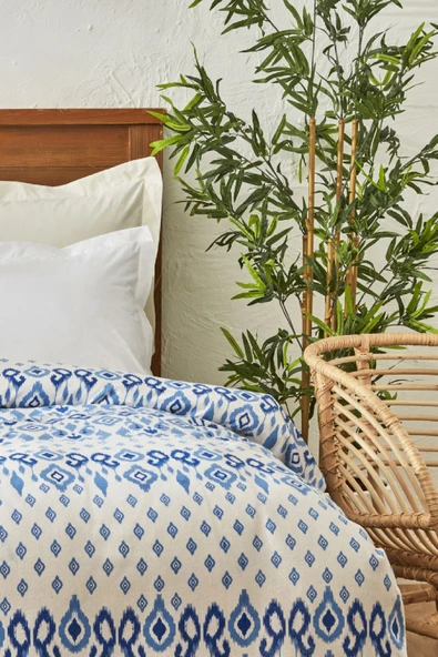 Karaca Home Jose Tek Kişilik Pike Mavi - Resim 5