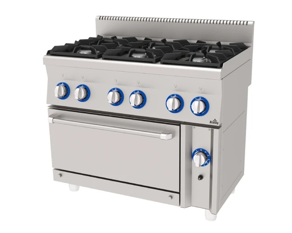 Atalay AGK-1060 Gazlı 120 kg Kuzine 1000x600x850 mm ürün görseli 1