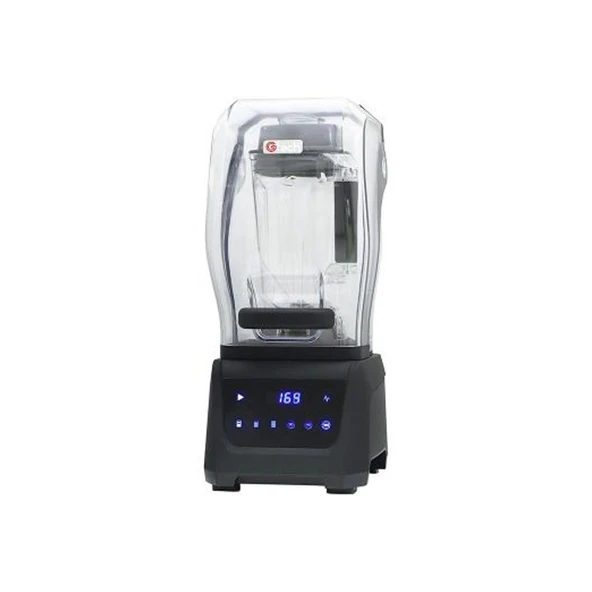 Gastrotech SP1180D Dijital Bar Blender, Gürültü Önleyici Kapaklı, 5 Programlı, 2.5 L, 1680 W ürün görseli 1