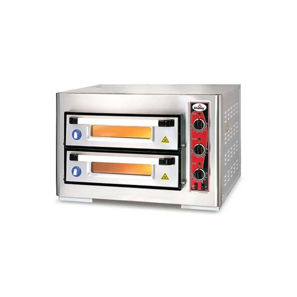 Atalay APF-40/2 Pizza Fırını Elektrikli 40 x 40 - 400 V ürün görseli 1