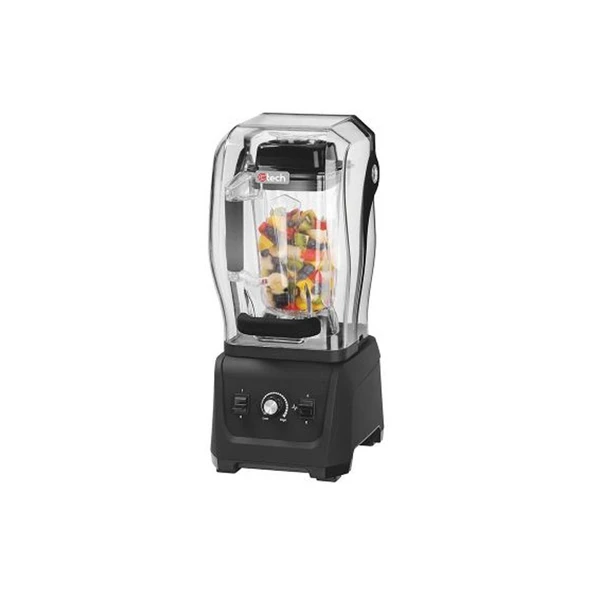 Gastrotech SP1180 Bar Blender, Gürültü Önleyici Kapaklı, 2.5 L, 1680 W, ürün görseli 1