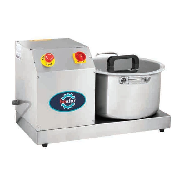 Bosfor UZK-02 - Et Sebze Parçalama (Zırh Kıyma) ve Humus Makinesi Set Üstü Model 380V 20 LT ürün görseli 1