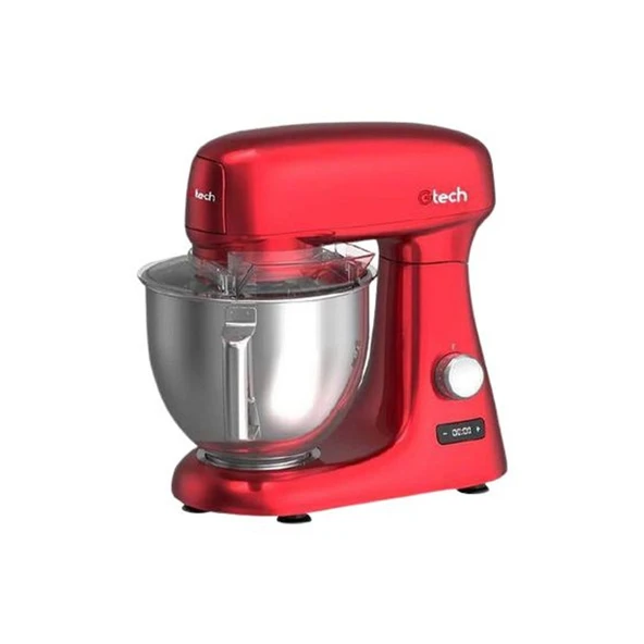 Gastrotech EF708 KIRMIZI RENK Professional Set Üstü Mikser, 4.8 L, Kırmızı ürün görseli 1