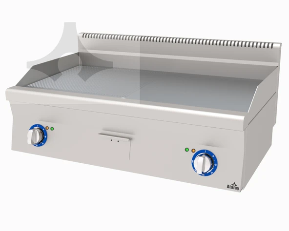 Atalay AEI-1060/ND Elektrkli Nervürlü+Düz Izgara 1000x600x300 mm ürün görseli 1
