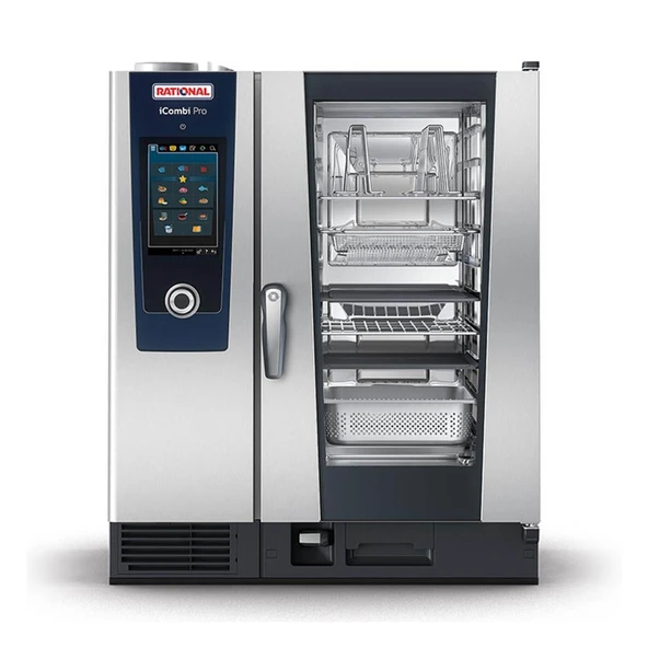 Rational 49.02.ICOMBI101E iCombi Pro Fırın - 10x1/1 GN Kapasiteli - Elektrikli ürün görseli 1