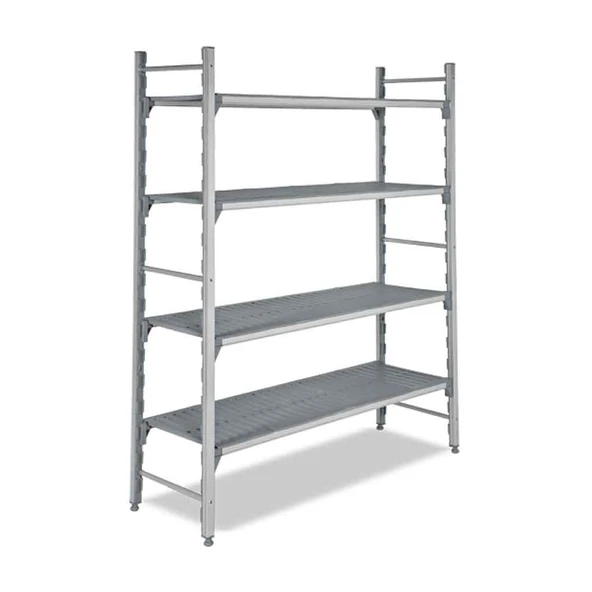 Empero EMP.40220-18-D Polipropilen Raflar - Delikli Tablalı En 220x40x180 cm ürün görseli 1