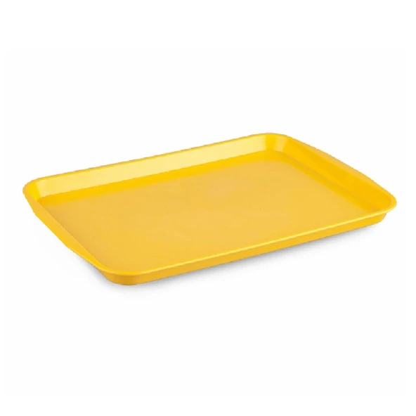 Kapp 46212736 Servis Tepsisi Plastik (ABS) 27x36 cm Sarı 20 Adet ürün görseli 1