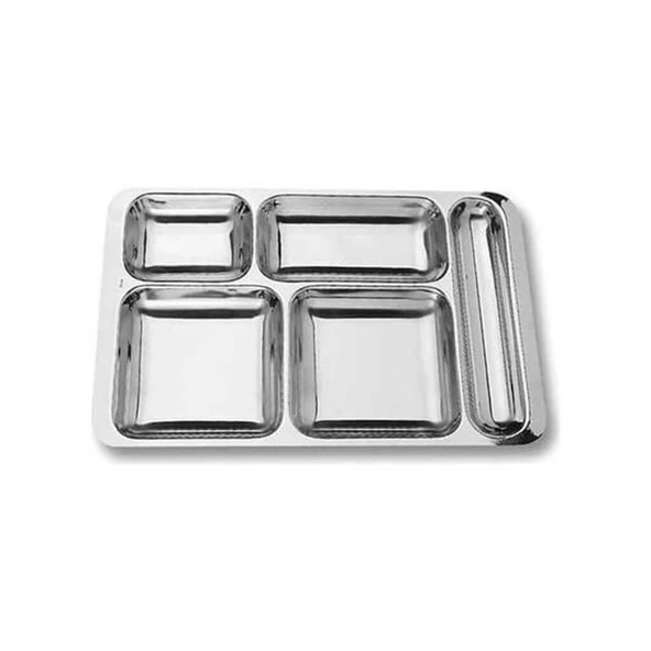 Erginoks 304060 Tabldot (self servis) - Krom AISI 304 CrNi - 0,60 mm 10 Adet ürün görseli 1