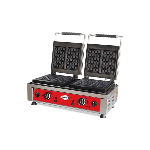 Empero EMP.WF.020 Çiftli Waffle Makinesi 4 Gözlü ürün görseli 1