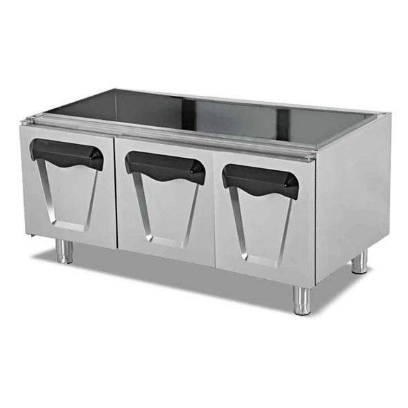Empero EMP.PLS.9TS030 Set Altı Tezgah 3 Kapaklı 120x79x55 cm ürün görseli 1