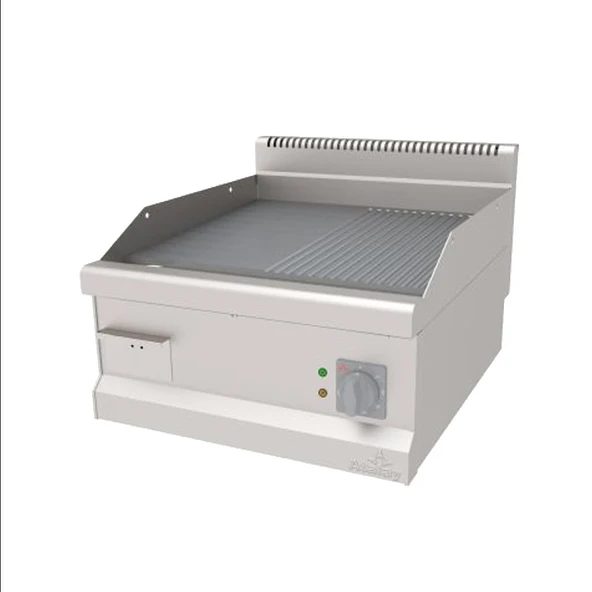 Atalay AEI-673 ND Izgara Setüstü Yarı Oluklu Yarı Düz 600x730x300 mm Elk. ürün görseli 1
