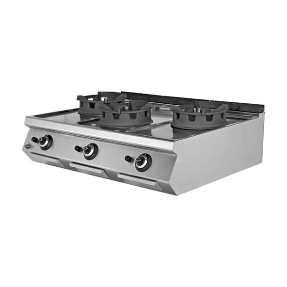 Empero EMP.PLS.7WK030 Gazlı Wok Ocağı 3 Brulörlü - Doğalgazlı ürün görseli 1