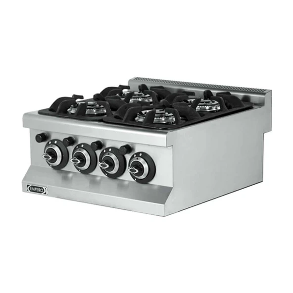 Empero EMP.6KG020 4 Brülörlü Gazlı Ocak - Doğalgazlı ürün görseli 1