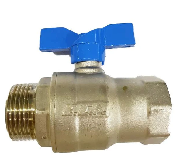 Eca 1" Küresel Valf (Mavi Volanlı) 602122020 ürün görseli 1