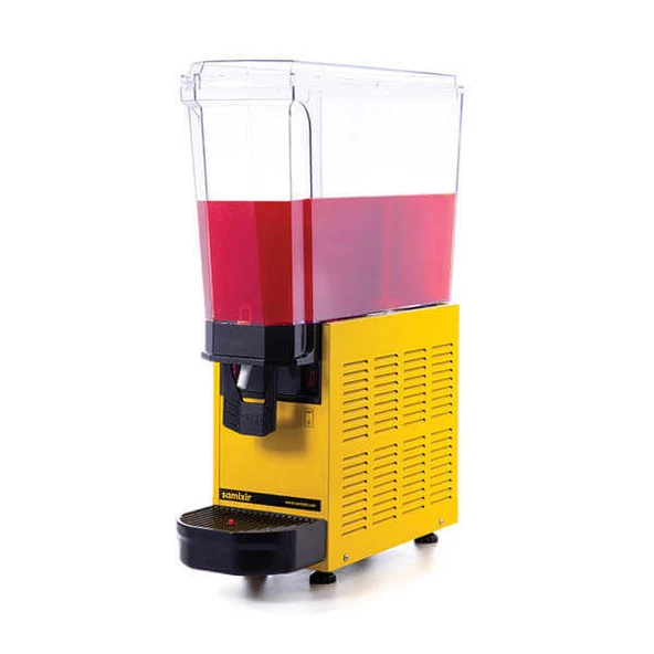 Samixir 20.MY Klasik Mono Soğuk İçecek Dispenseri, 20 L, Karıştırıcılı, Sarı ürün görseli 1