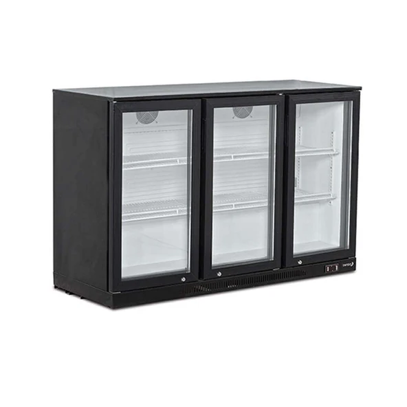 Empero JP JP.SS.3 Bar Arkası Şişe Soğutucu-3 Çarpma Kapaklı-133,5x50,5x88,5 cm ürün görseli 1