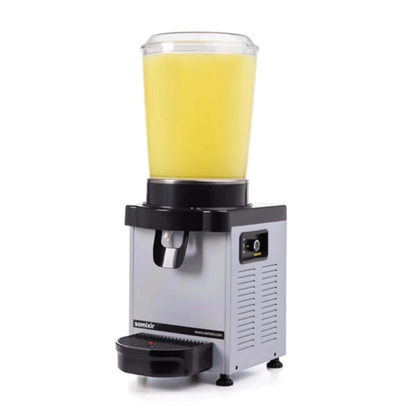 Samixir M10.AI Soğuk İçecek Dispenseri-10 litre-karıştırıcılı-manuel-inox ürün görseli 1
