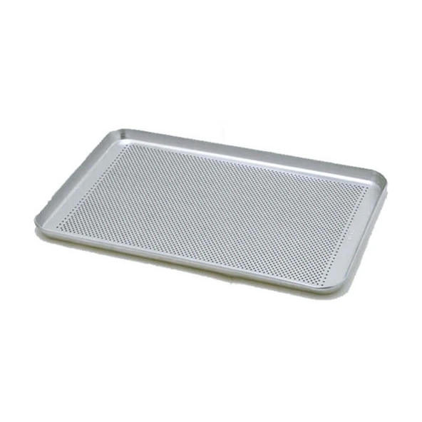 Erginoks Pastamatik Tavası-Alüminyum-40x60 cm-delikli 4 Adet ürün görseli 1