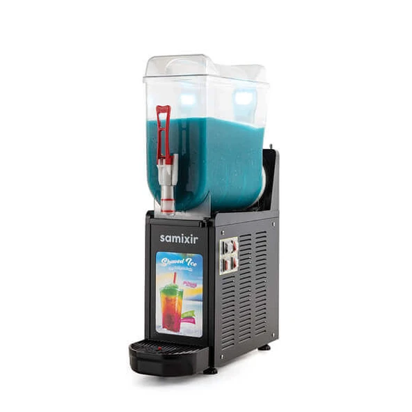 Samixir SLUSH12.BA Slush Mono Allure, Granita, Meyve Suyu Dispenseri, 12L, Siyah ürün görseli 1