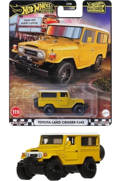 Hot Wheels Boulevard Premium Araçlar Gjt68 - Jbl25 Toyota Land Cruıser FJ43 ürün görseli 1