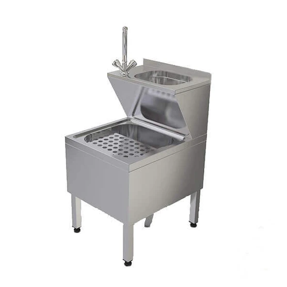 Erginoks 6EV00085 Erginoks Paspas Yıkama Evyesi - 50x70x90 cm ürün görseli 1